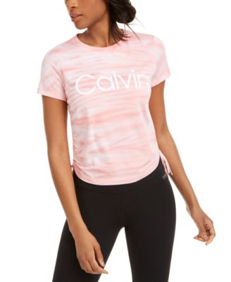 calvin klein performance tie dye top