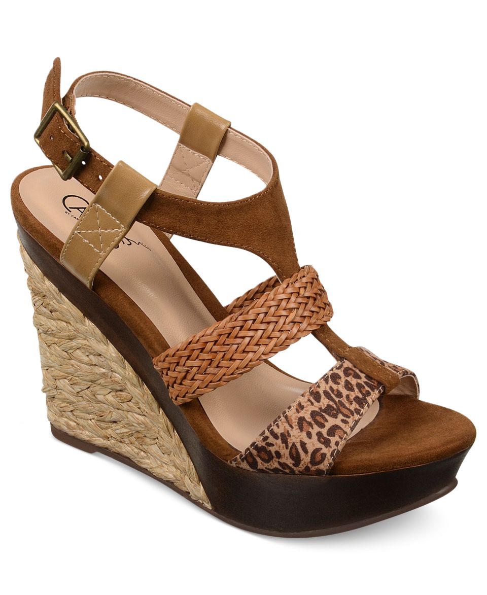 Carlos by Carlos Santana Geneva Platform Wedge Sandals   Shoes