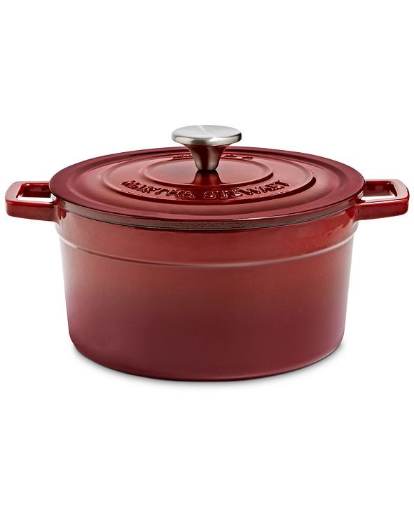 Martha Stewart Collection 4Qt. Enameled Cast Iron Round Dutch Oven