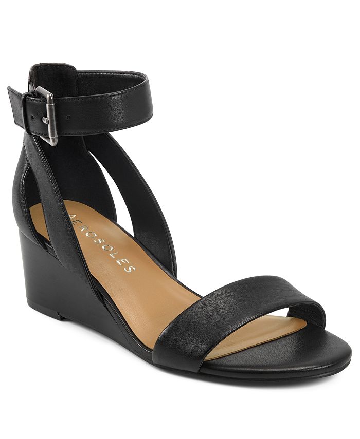 Aerosoles Willowbrook Wedge Sandals & Reviews - Sandals - Shoes - Macy's