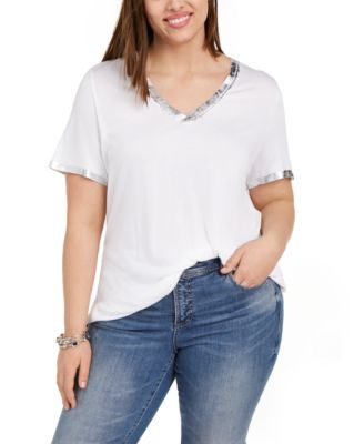 macys plus size pants and tops