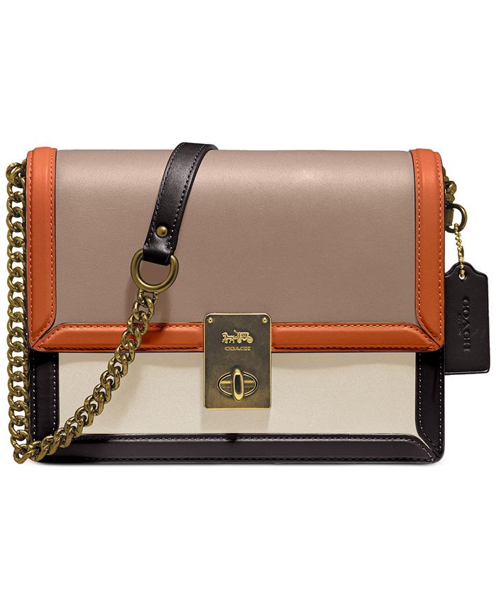 COACH Colorblock Hutton Shoulder Bag & Reviews - Handbags & Accessories ...