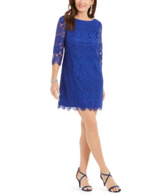 jessica howard allover lace sheath dress