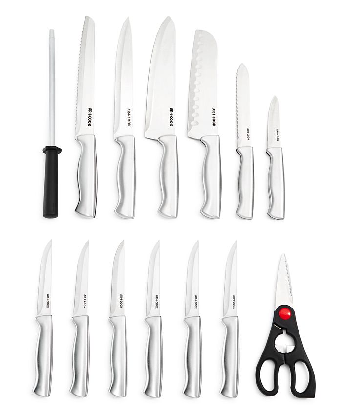 Art & Cook 15Pc. Knife Block Set & Reviews Home Macy's