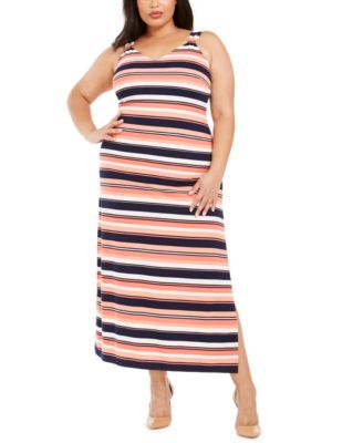 plus size colorful maxi dresses