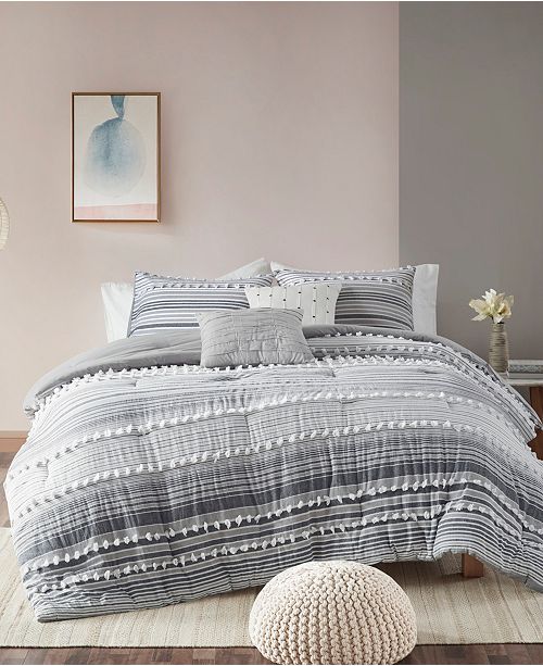 Urban Habitat Calum 4 Piece Twin Twin Xl Comforter Set Reviews Bed In A Bag Bed Bath Macy S