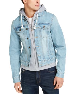 jeans jacket with hoodie