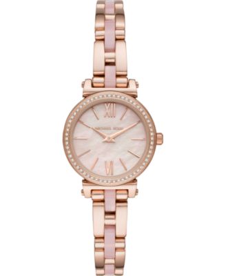 mk watches for her rose gold