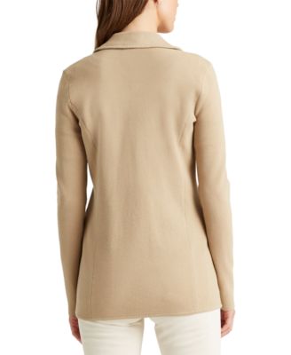 ralph lauren petite sweater blazer