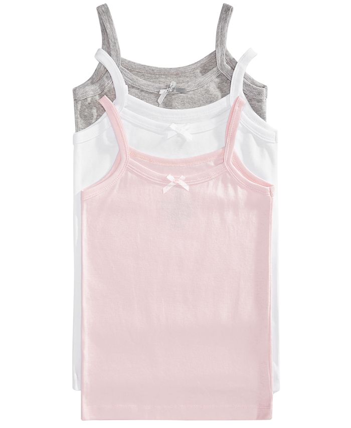 B-One Kids Girls' Cotton Camisole Tank Top Undershirt (Multipack) (Size 3 (24-36 Months), Floral Cami (4-Pack)) : Buy Online At Best Price In KSA - Souq Is Now