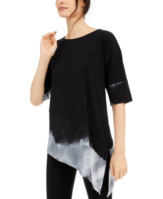 macy's asymmetrical tops