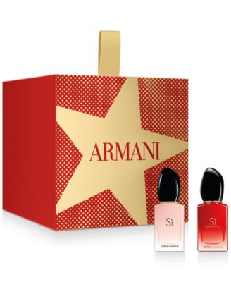 armani si red gift set