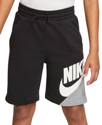 boys fleece nike shorts