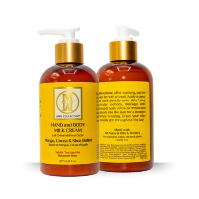 Крем-молочко для рук и тела OMM Collection - Белый чай с жасмином, 8 унций