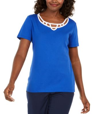 macys plus size tops karen scott