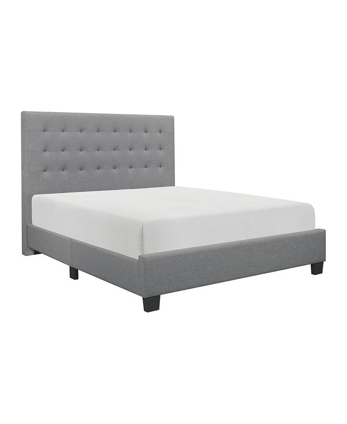 Homelegance Kerren Upholstered Bed Queen & Reviews Furniture Macy's