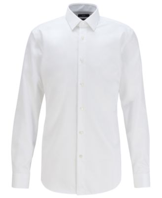 Hugo Boss BOSS Men's White Isko Shirt 