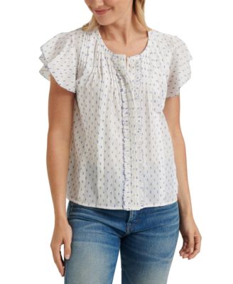 lucky brand blouses macy's