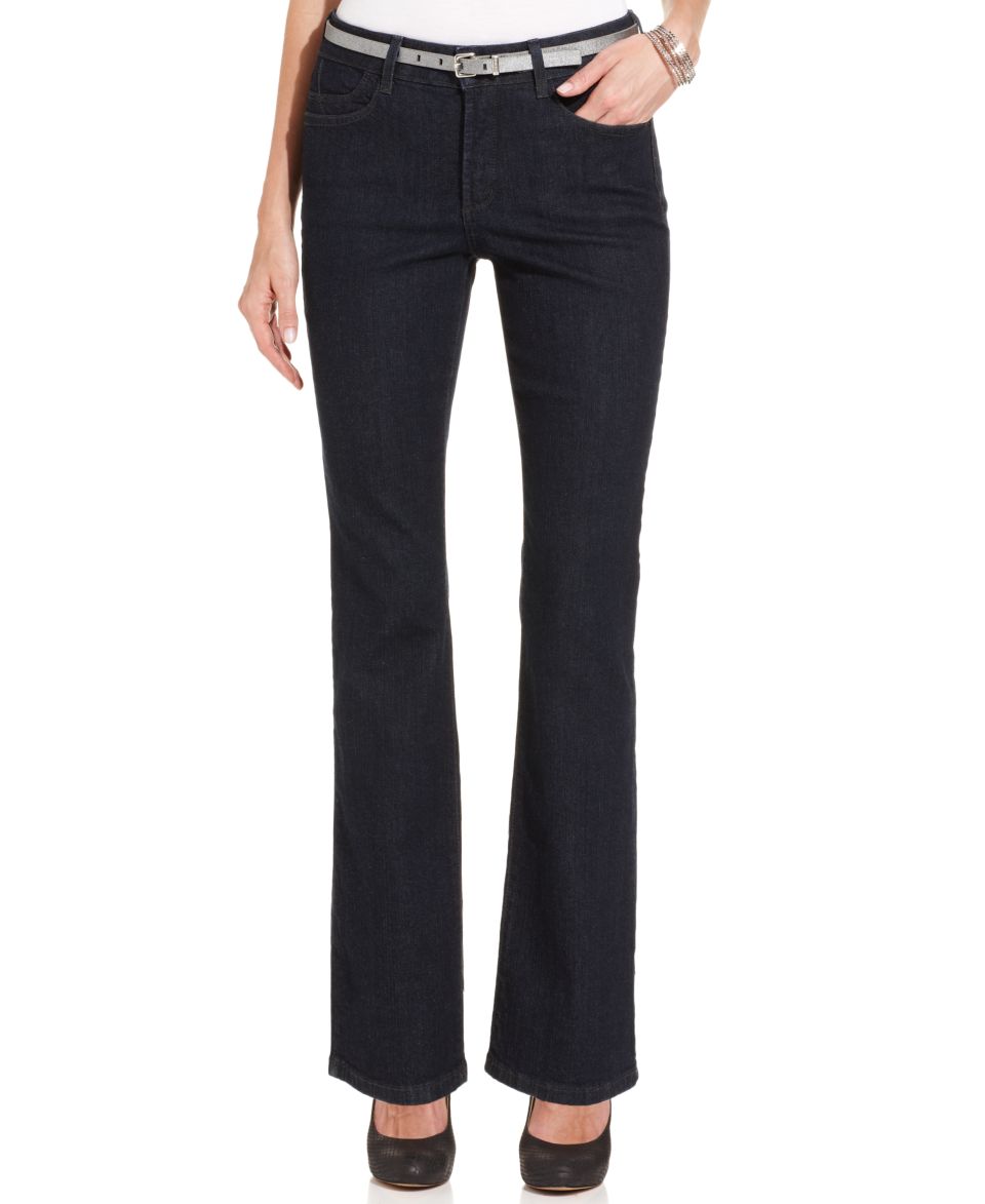 NYDJ Sarah Stretch Bootcut Jeans, Blue Black Wash