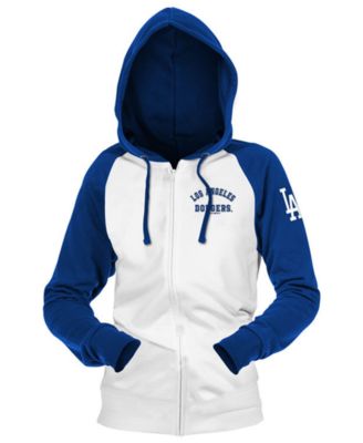 womens dodgers zip up hoodie