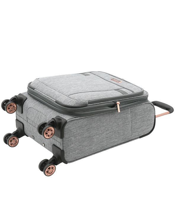 kensie 3Pc. Hudson Expandable Softside Luggage Set & Reviews Luggage