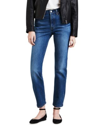 501 button fly women's jeans