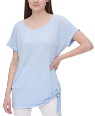 calvin klein tunic tops