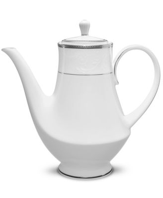Кофейный сервиз Noritake Regina Platinum, 49 унций.