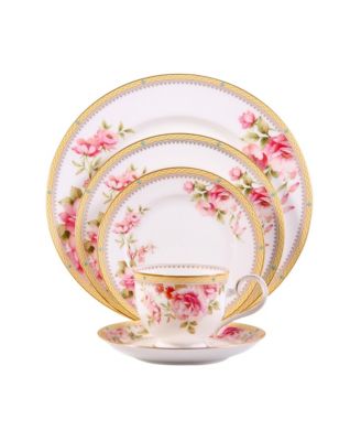 Сервиз Noritake Hertford, состоящий из 5 предметов, рассчитан на 1