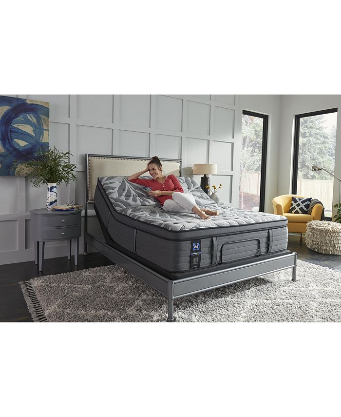 Sealy Premium Posturepedic Satisfied II 14" Cushion Firm Pillow Top