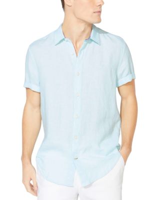 macys linen tops