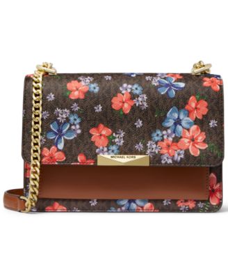 michael kors flower handbag