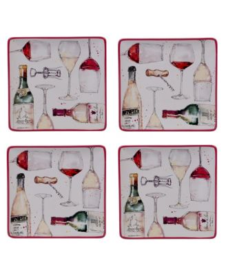 Сертифицированный международный набор Napa на 4 шт. Столовые тарелки в комплекте.