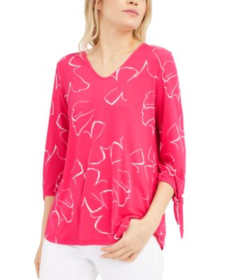 macy's alfani ladies tops