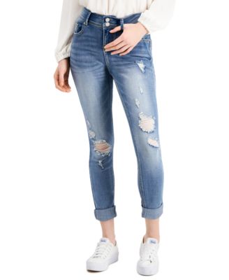 macys womens ripped jeans