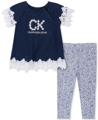 calvin klein baby girl dress