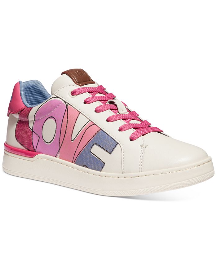COACH Women's Lowline Love Sneakers & Reviews Athletic Shoes