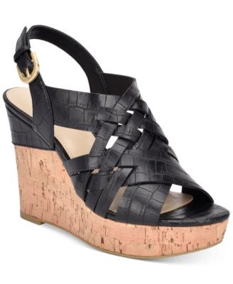 wedge sandals guess