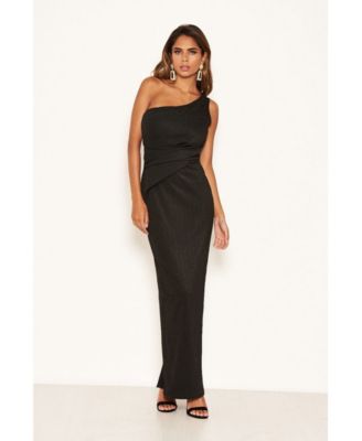 ax paris one shoulder maxi dress