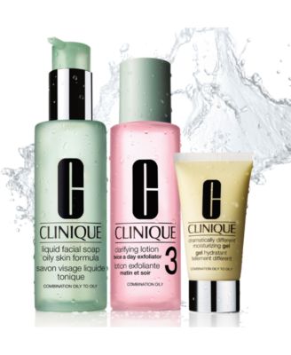 clinique three step system