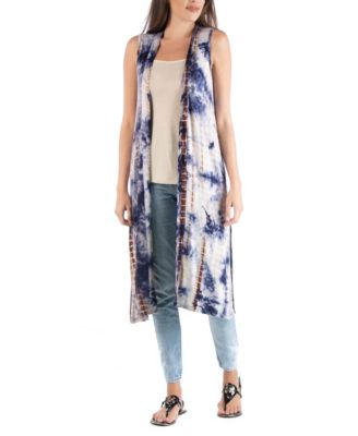 sleeveless maxi cardigan