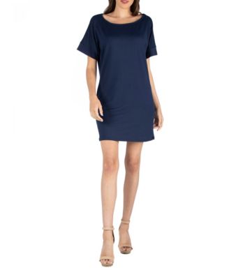 boat neck t shirt dress