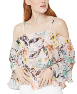 bcbgeneration tiered ruffle dress
