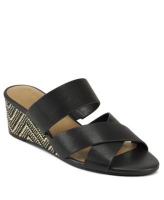 aerosoles black sandals