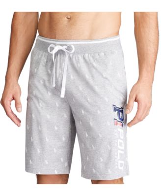 polo ralph lauren men's cotton logo pajama shorts