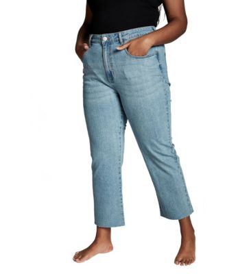 trendy high waisted jeans