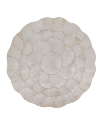 Набор из 4 салфеток для столовых приборов Saro Lifestyle с фестончатой крышкой