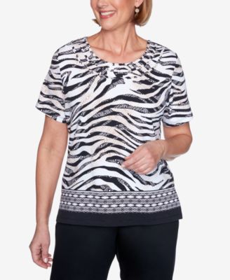 alfred dunner petite tops macys