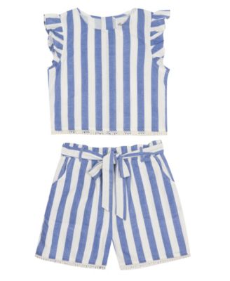 macys linen shorts