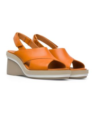 macys leather sandals